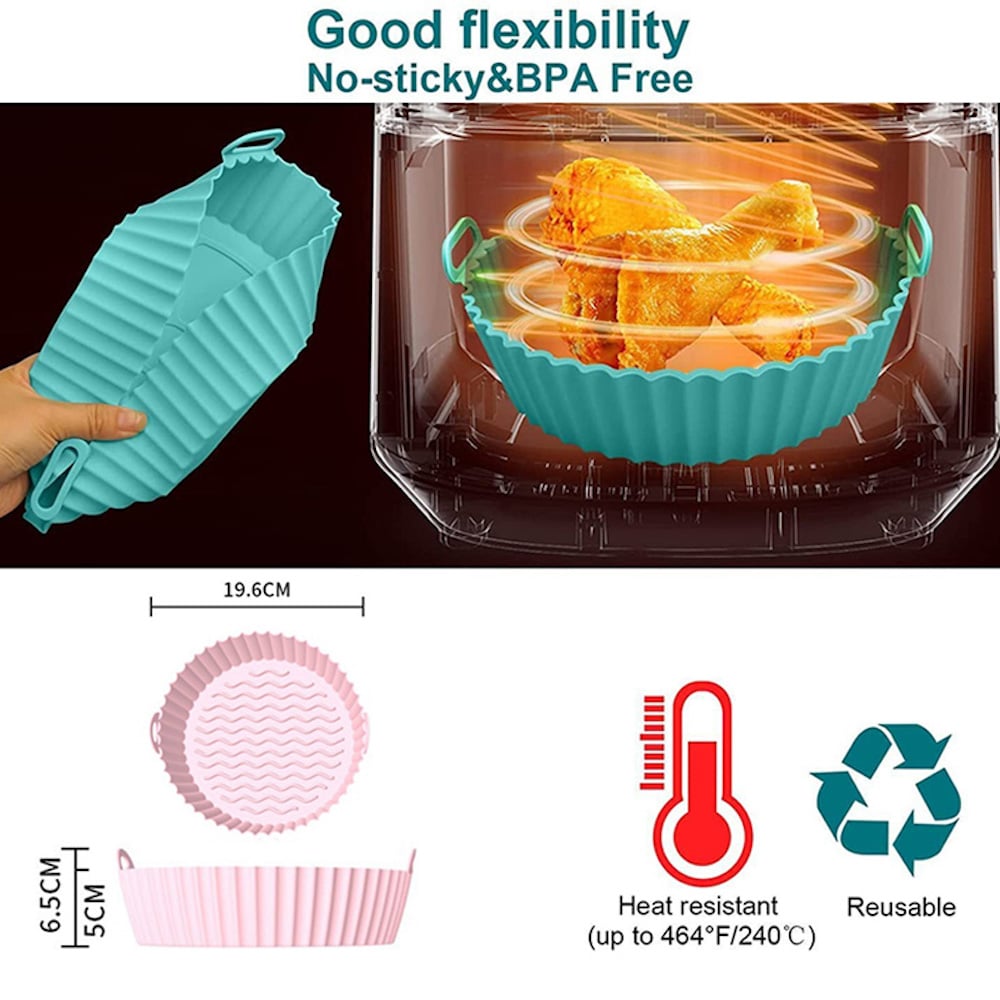 Reusable Air Fryer Silicone Liner