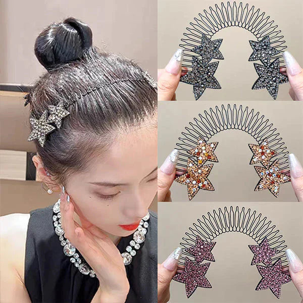 💖2023 Hot Sale💖Invisible Star Hair Clip（5PCS)