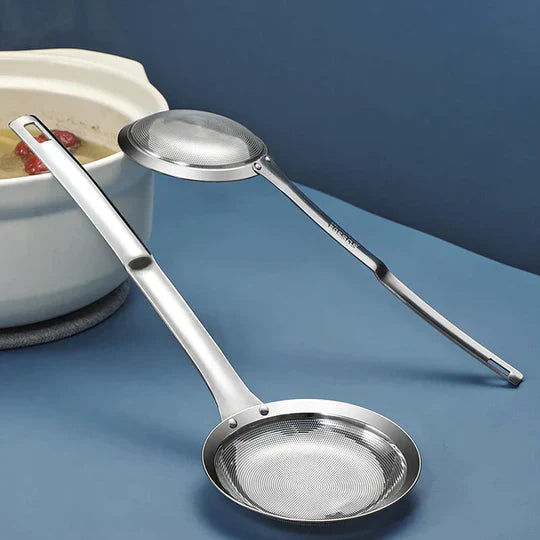 Stainless Steel Oil Colander Spoon