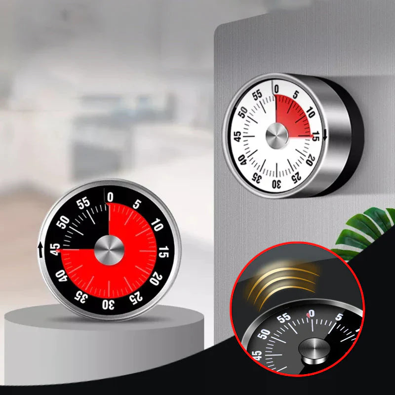 Stainless steel kitchen timer