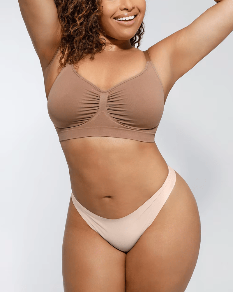 🔥Women's Full Coverage Non-Padded Wireless Sculpt Bra