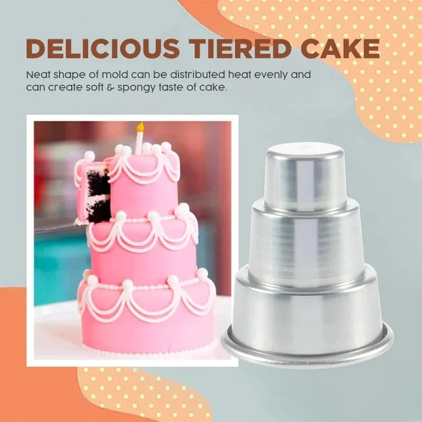 Cocosavin Mini Multi-Tier Cake Mold