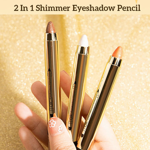 2 In 1 Shimmer Eyeshadow Pencil