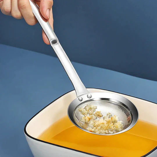 Stainless Steel Oil Colander Spoon