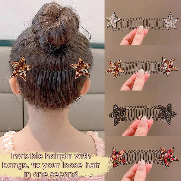 💖2023 Hot Sale💖Invisible Star Hair Clip（5PCS)