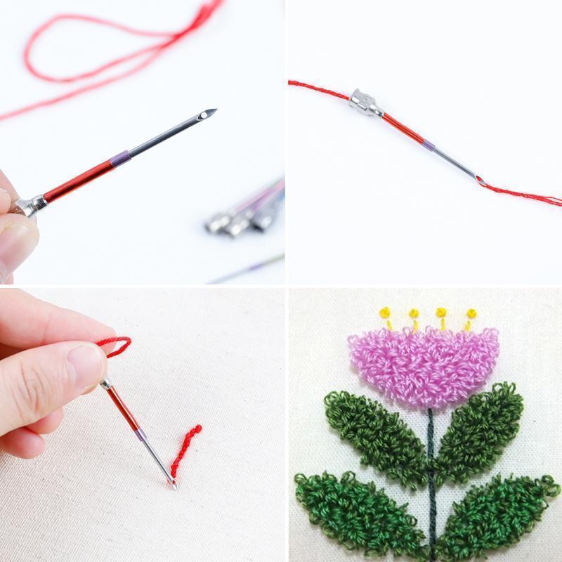 Embroidery Stitching Punch Needles