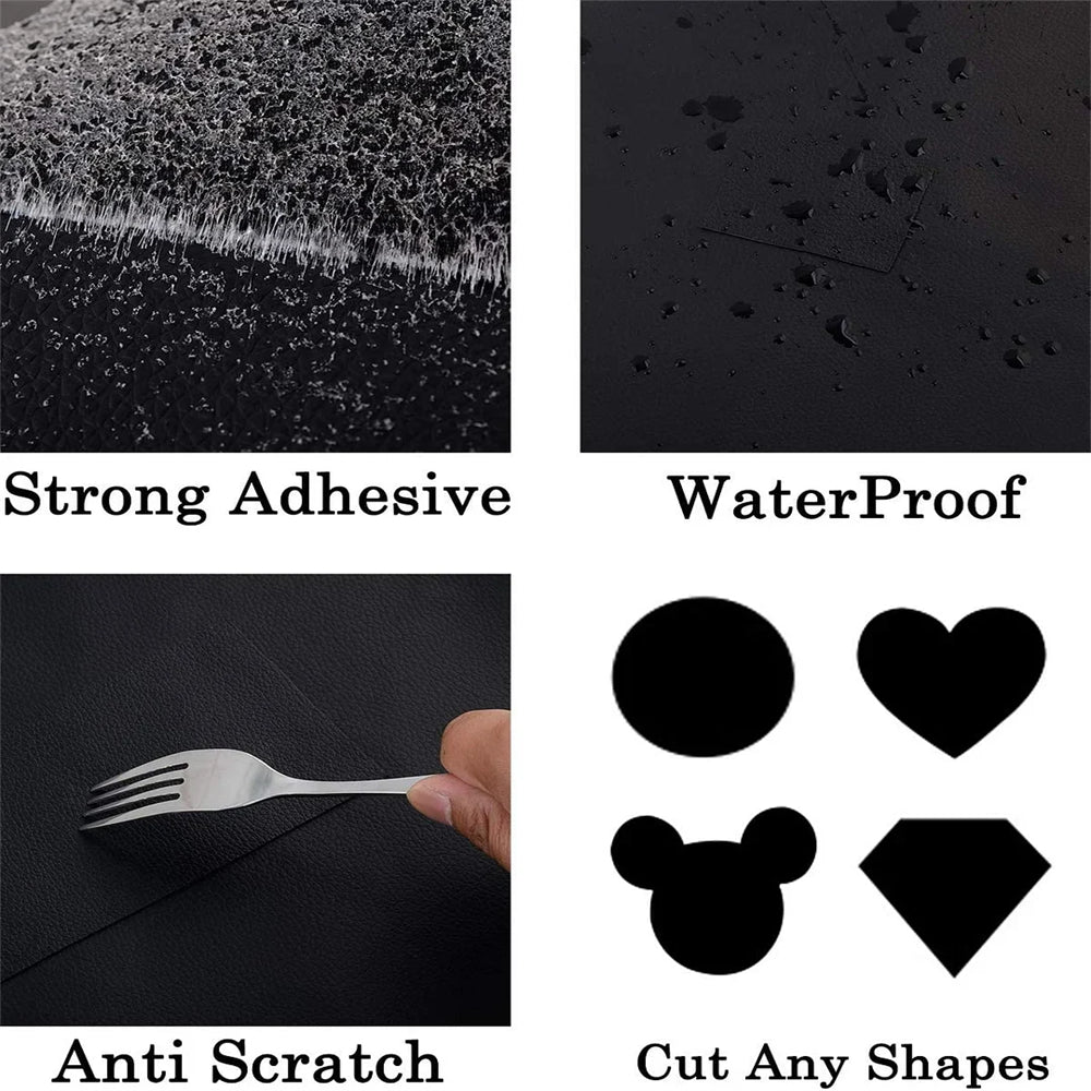 Self-Adhesive Leather Refinisher Cuttable Sofa Repair