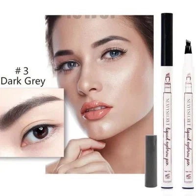 2023 New Waterproof Brow Pencil with Micro-Fork Tip