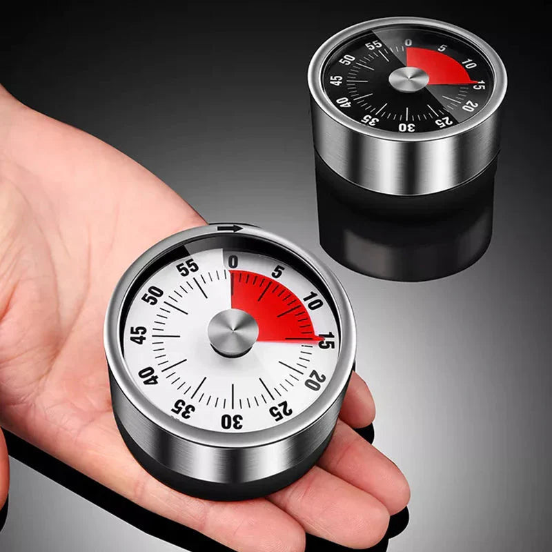 Stainless steel kitchen timer