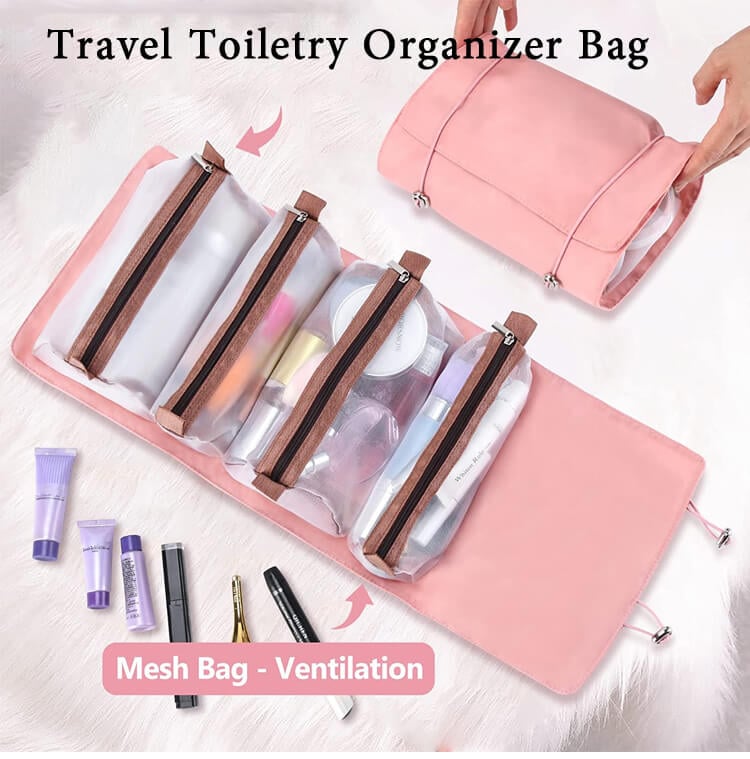 Travel Toiletry Organizer Bag