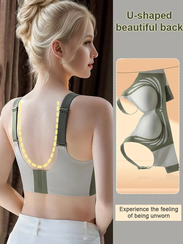 Lifting Anti-Sagging Wireless Push-up Bra