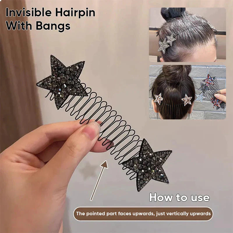 💖2023 Hot Sale💖Invisible Star Hair Clip（5PCS)