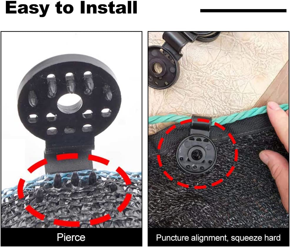 Shade Cloth Plastic Clips