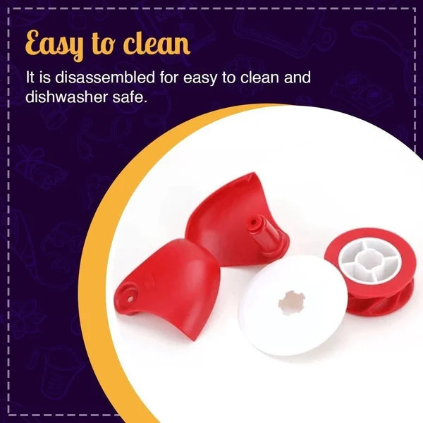 Pie Crust Wheel Cutter & Decorator Tool