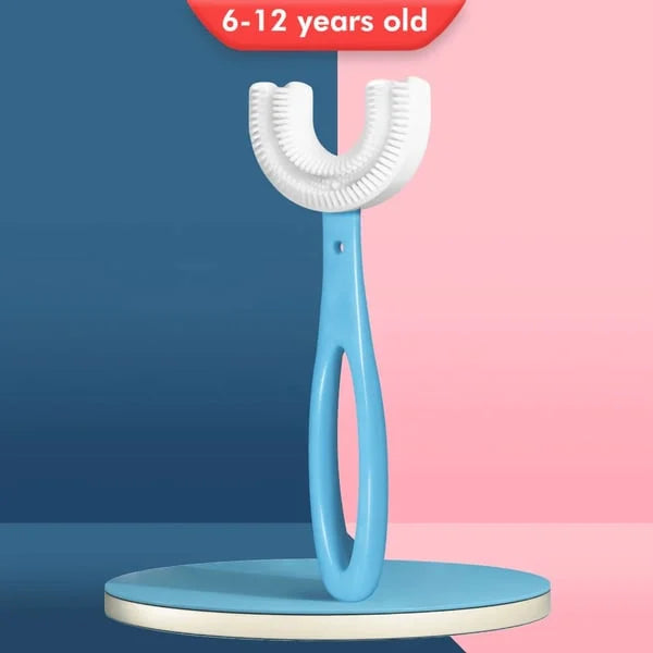 🎁360° Kids U-Shaped Toothbrush