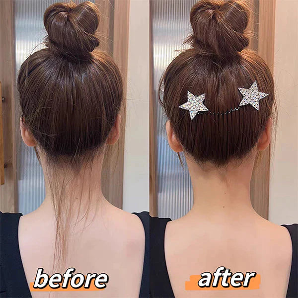 💖2023 Hot Sale💖Invisible Star Hair Clip（5PCS)