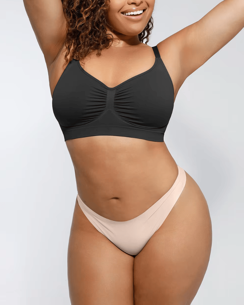 🔥Women's Full Coverage Non-Padded Wireless Sculpt Bra