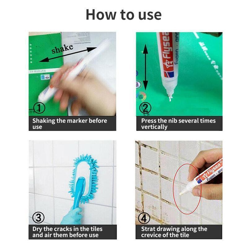 Tile Gap Repair Pen