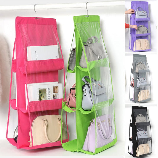 Double-Sided Six-Layer Hanging Storage Bag