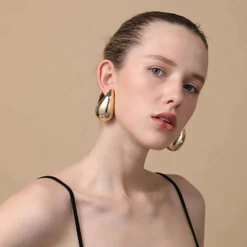 Viral Bottega Teardrop Earrings