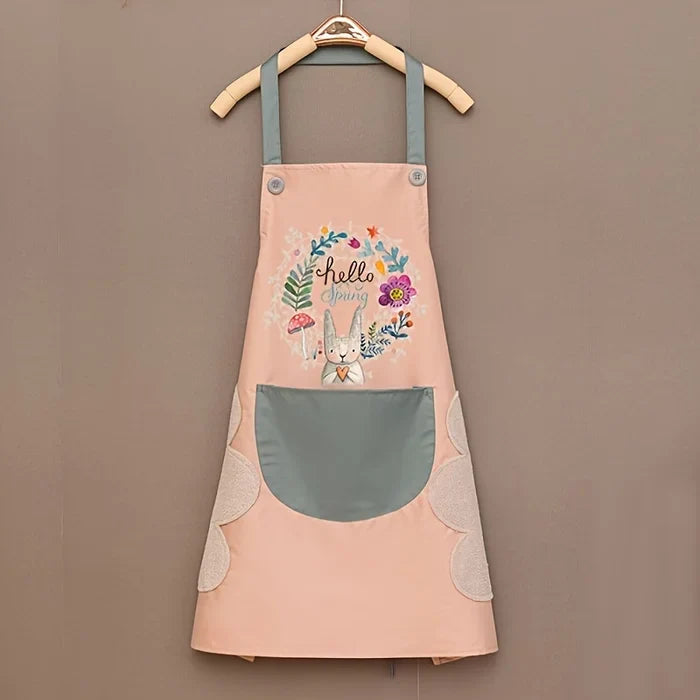 Waterproof hand towel apron