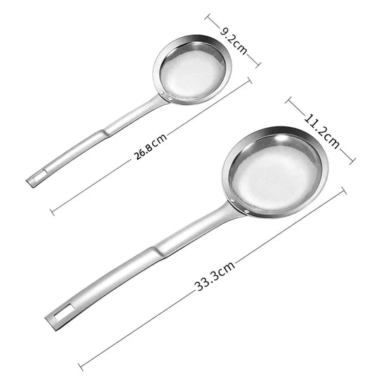 Stainless Steel Oil Colander Spoon