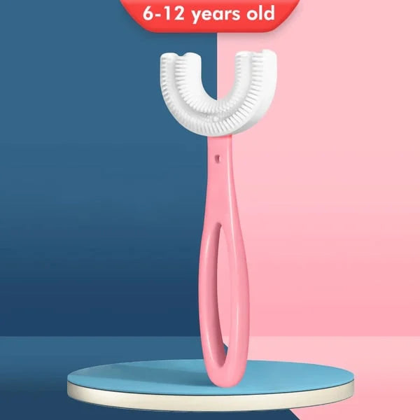 🎁360° Kids U-Shaped Toothbrush