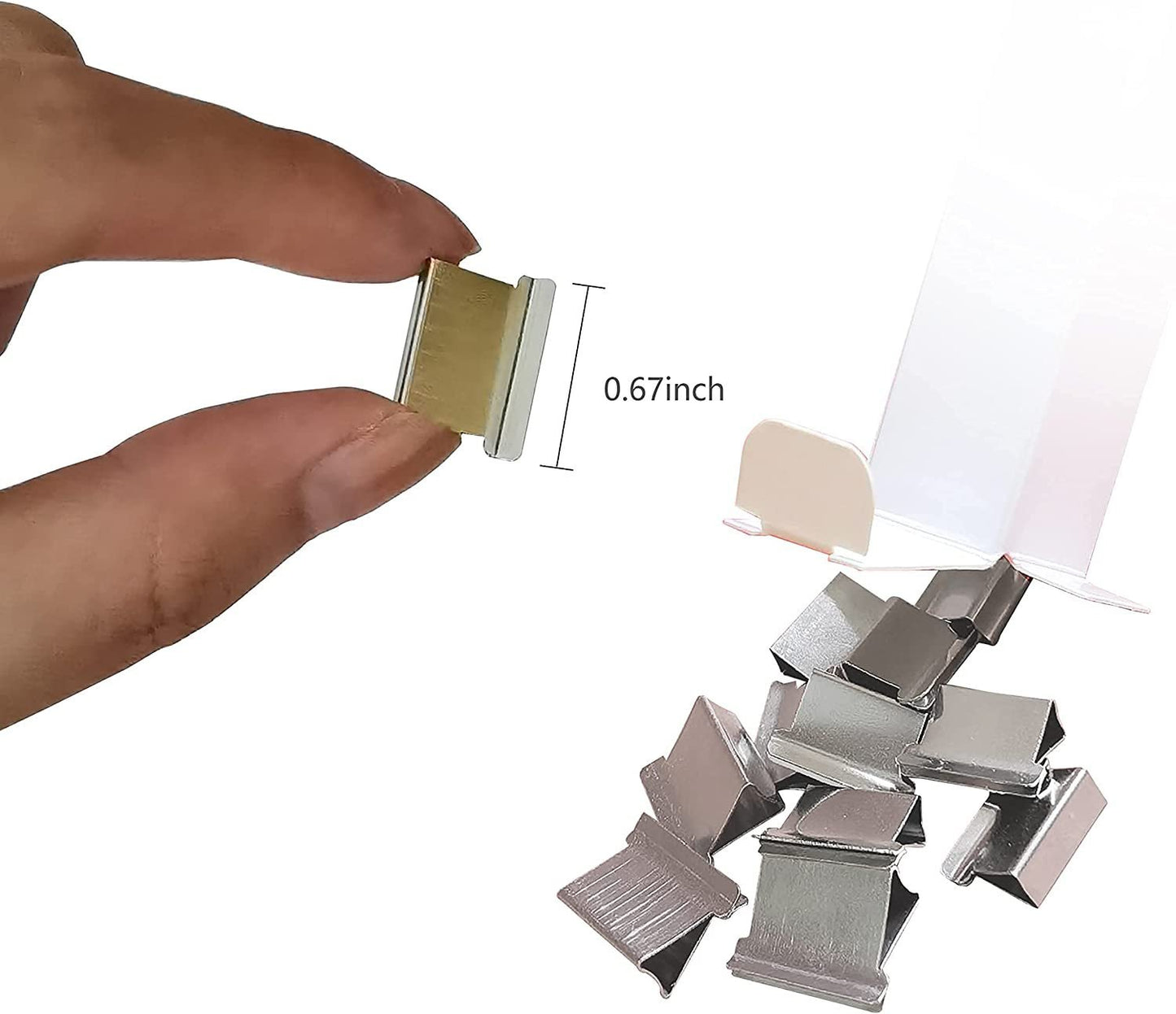 Reusable Portable Handheld Paper Clam Clip