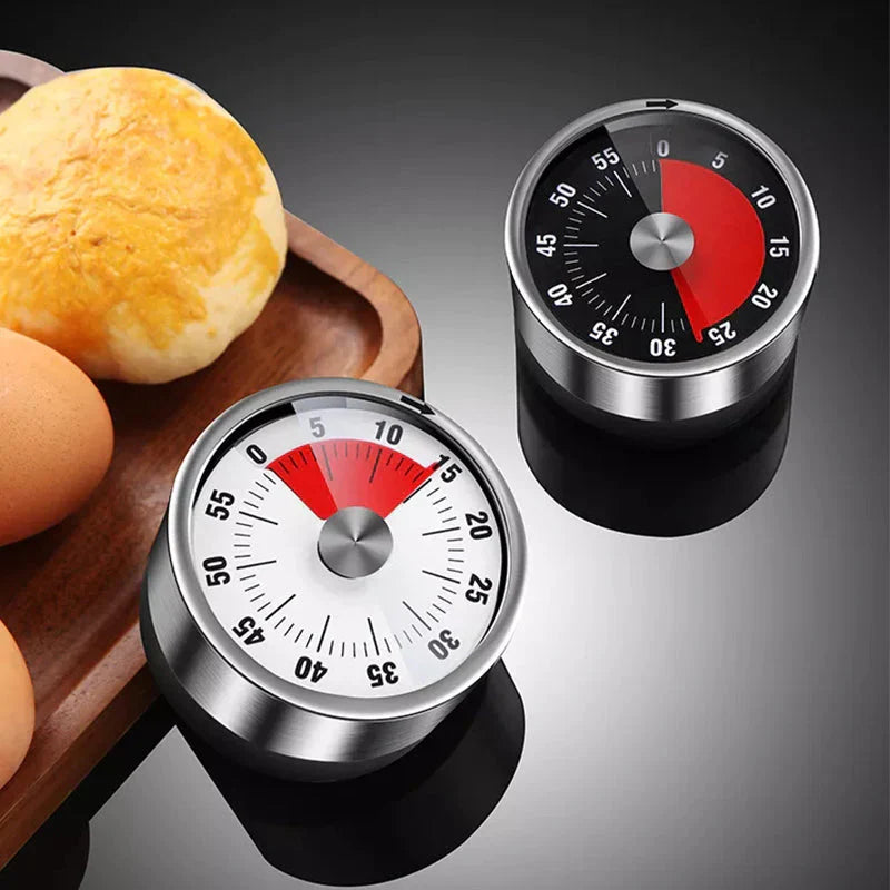 Stainless steel kitchen timer