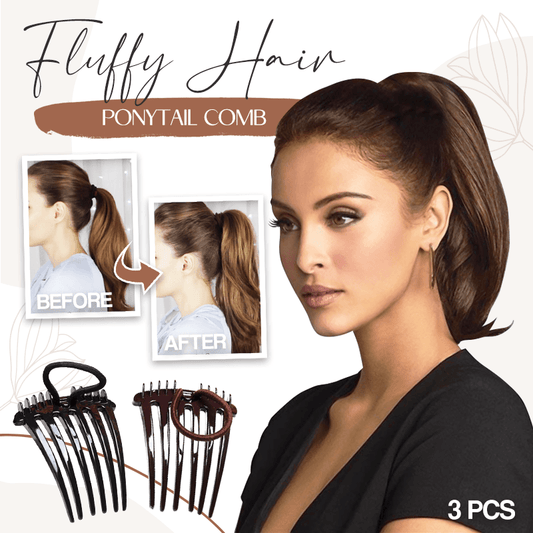 Fluffy Hair Ponytail Comb