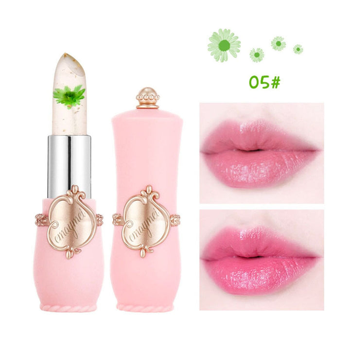 Crystal Jelly Flower Color Changing Lipstick