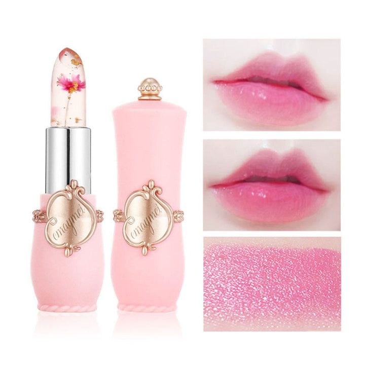 Crystal Jelly Flower Color Changing Lipstick