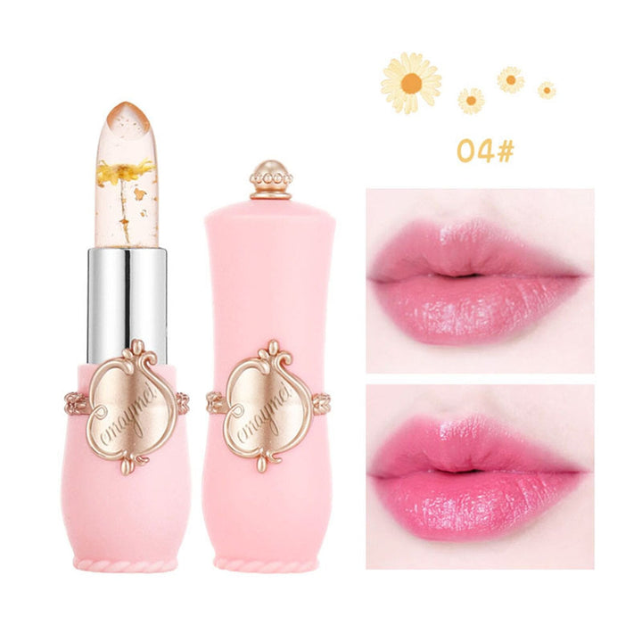 Crystal Jelly Flower Color Changing Lipstick