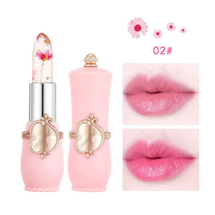 Crystal Jelly Flower Color Changing Lipstick