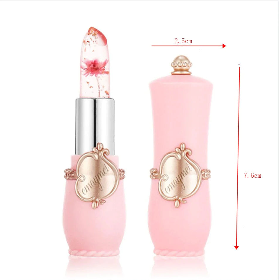 Crystal Jelly Flower Color Changing Lipstick