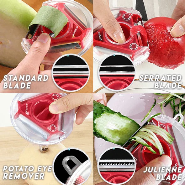 All-in-1 Rotary Peeler