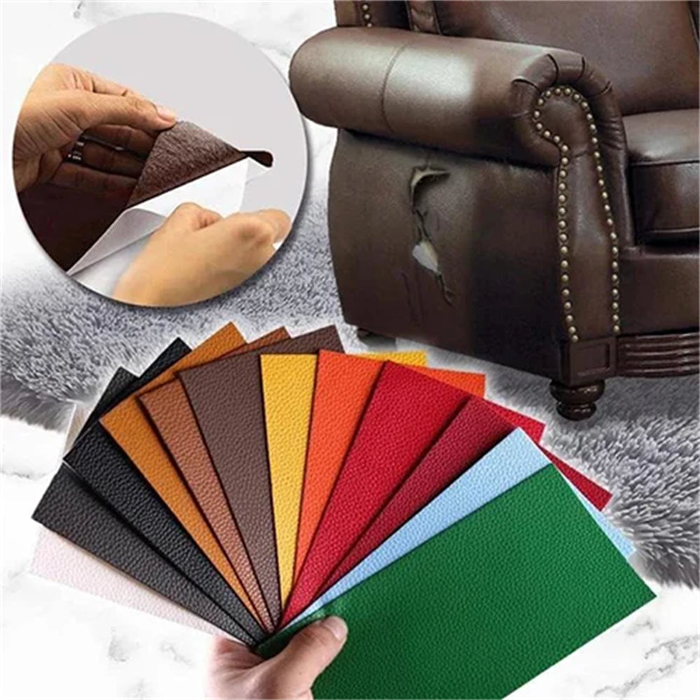 Self-Adhesive Leather Refinisher Cuttable Sofa Repair