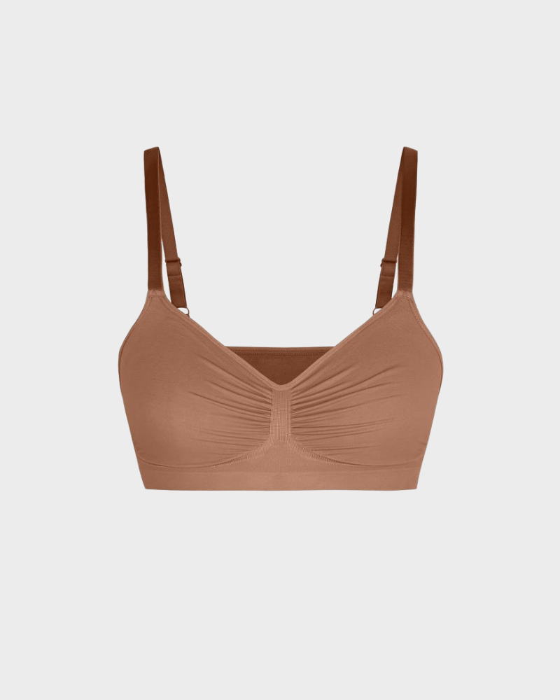 🔥Women's Full Coverage Non-Padded Wireless Sculpt Bra