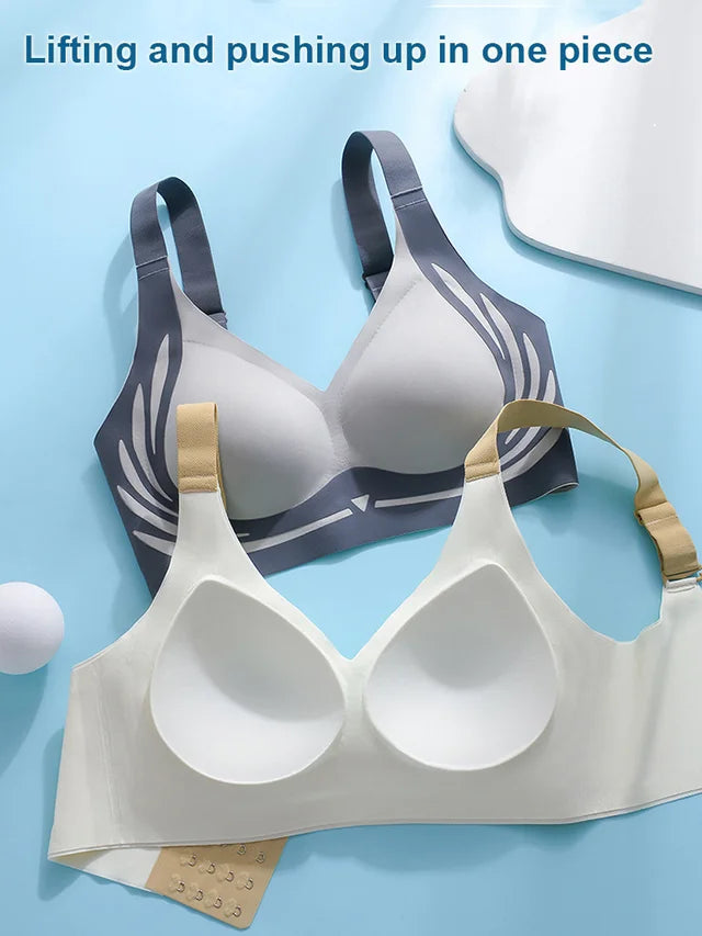 Lifting Anti-Sagging Wireless Push-up Bra