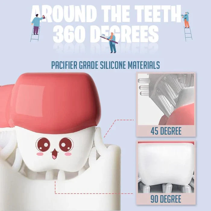 🎁360° Kids U-Shaped Toothbrush