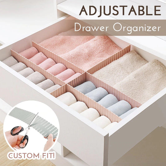 Free Combination Adjustable Drawer Organizer (44*7cm/Pcs）