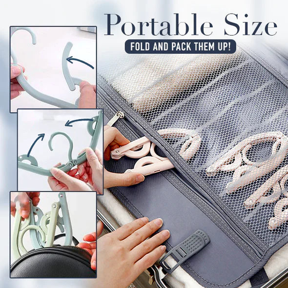 Portable Folding Travel Hangers