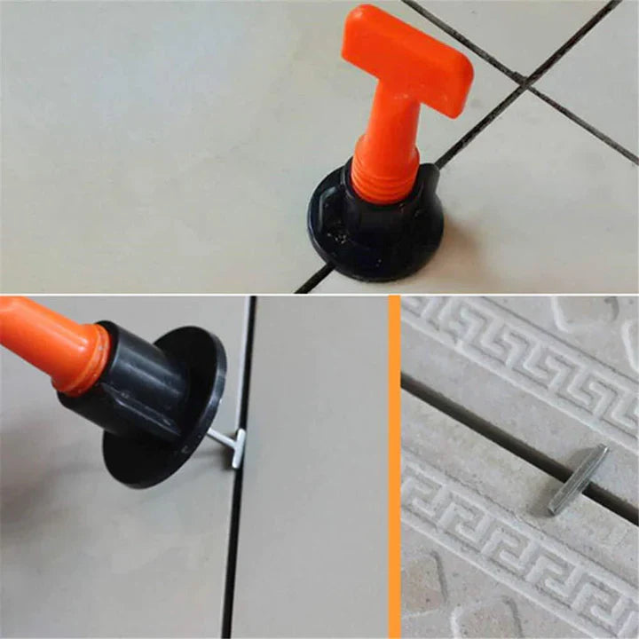 Reusable Tile Leveling System