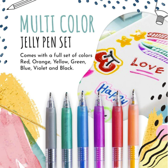 3D Jelly Pen Set - JDGOSHOP - Creative Gifts, Funny Products, Practical  Gadgets For You!