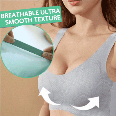 Buy Women Ultra-thin Ice Silk Seamless Bra 3D Vent Breathable